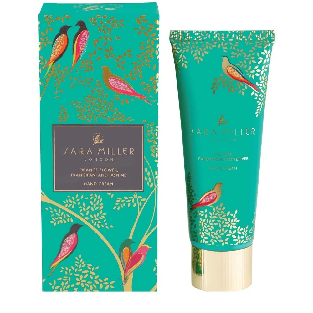 New Heathcote & Ivory Sara Miller Large‎ 2.54 oz Vegan Hand Cream